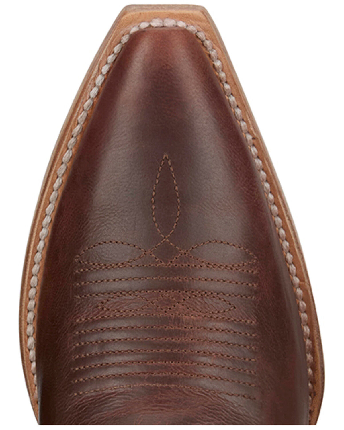 Image #6 - Tony Lama Women's Areli Western Booties - Snip Toe, Cognac, hi-res