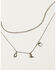 Image #1 - Broken Arrow Jewelry Women's Western Story Layered Necklace, Silver, hi-res