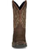 Image #4 - Tony Lama Men's Anchor Water Buffalo Pull On Western Work Boots - Composite Toe, Brown, hi-res