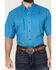 Image #3 - Ariat Men's VentTek Diamond Geo Print Short Sleeve Button-Down Performance Western Shirt , Blue, hi-res