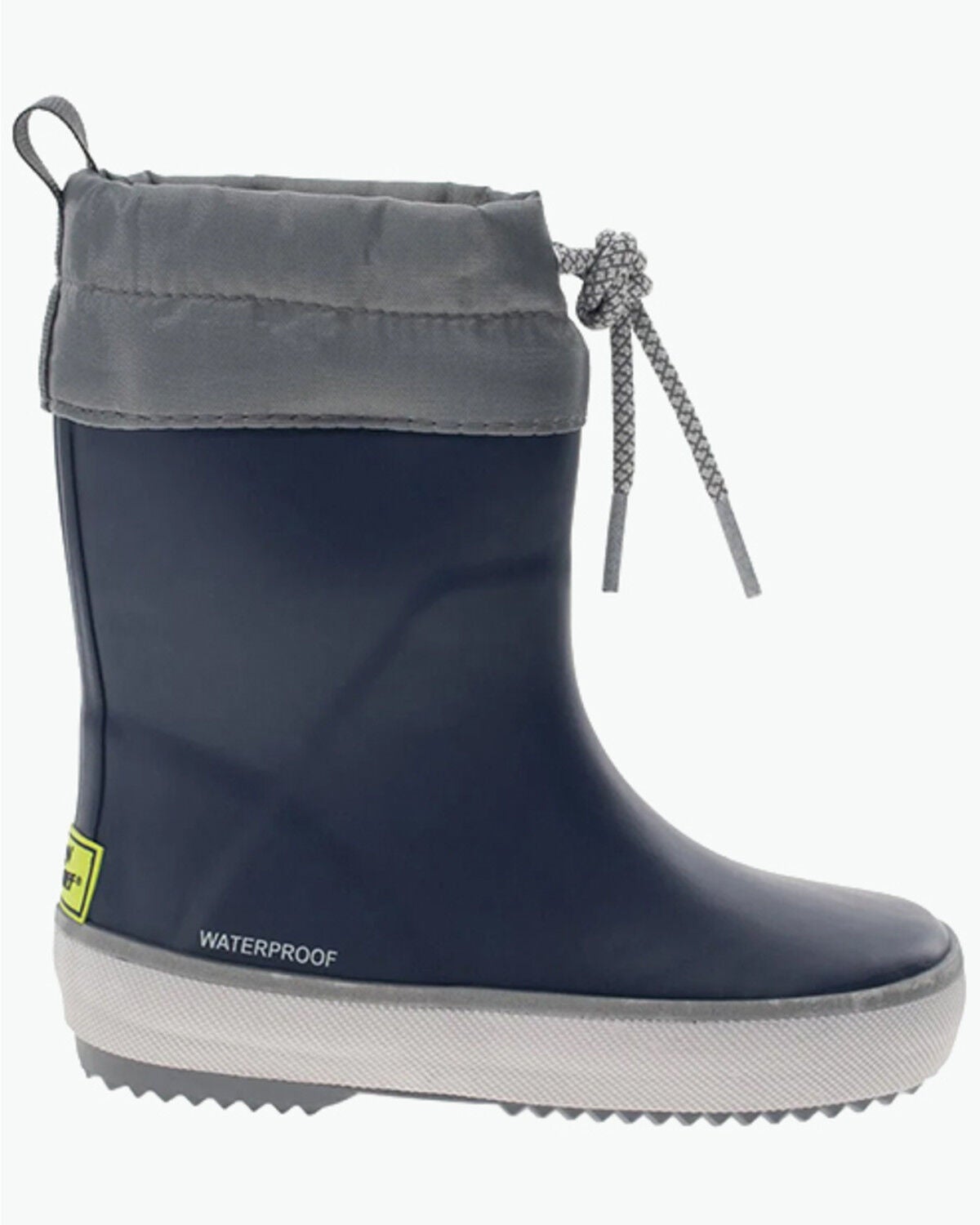 Image #2 - Western Chief Boys' Element Waterproof Rain Boots - Round Toe, Navy, hi-res