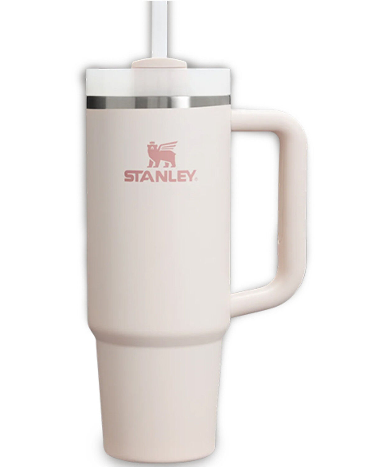 Image #1 - Stanley Quencher H2.0 Flowstate™ 30oz Tumbler, Light Pink, hi-res