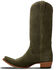 Image #3 - Lane Women's Emma Jane Suede Tall Western Boots - Snip Toe, Olive, hi-res