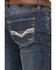 Image #4 - Rock & Roll Denim Men's Medium Wash Pistol Reflex Straight Stretch Denim Jeans, Medium Wash, hi-res