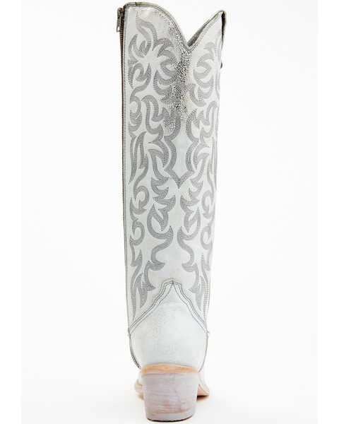 Image #5 - Liberty Black Women's Allie Nite Life Embroidered Tall Western  Boots - Pointed Toe, Light Blue, hi-res