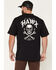 Image #1 - Hawx Men's Trade Life Short Sleeve Pocket Work T-Shirt, Black, hi-res