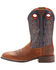 Ariat Men's Sidebet Western Boots - Square Toe , Brown, hi-res
