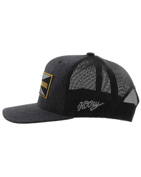 Image #4 - Hooey Men's Holley Embroidered Patch Trucker Cap, Black, hi-res