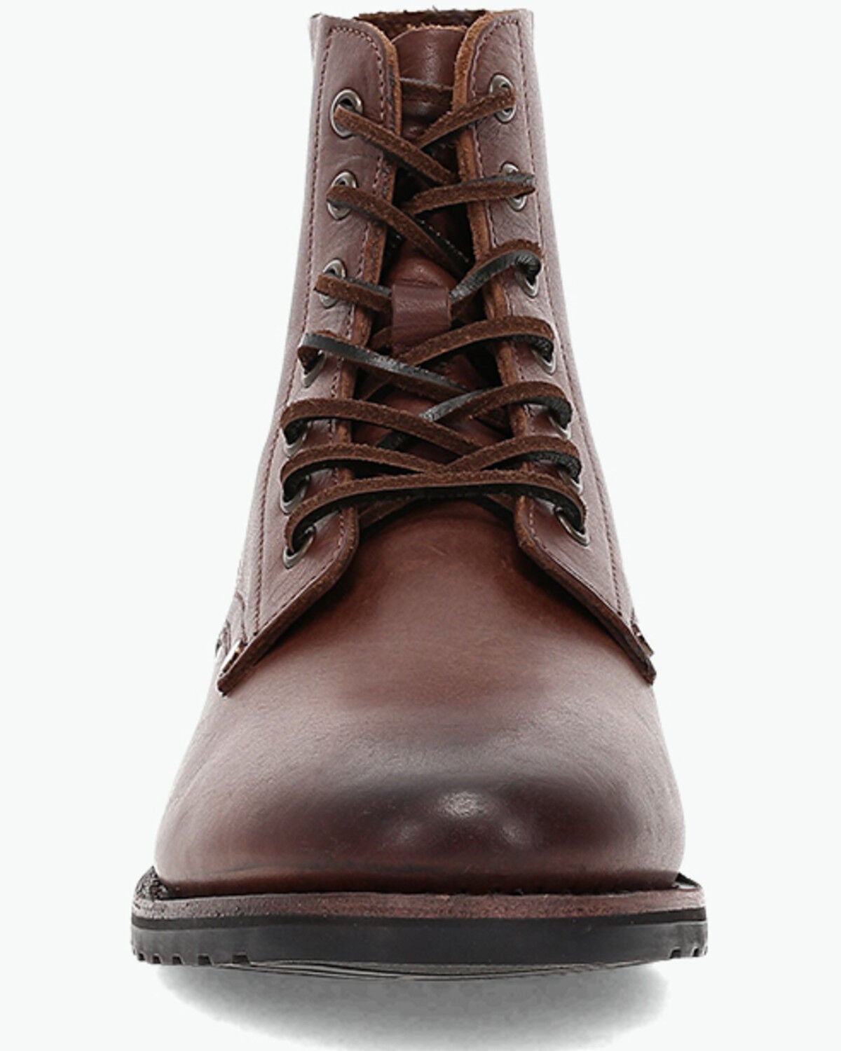 Image #4 - Frye Men's Barrett Lace-Up Casual Boots - Round Toe, Cognac, hi-res