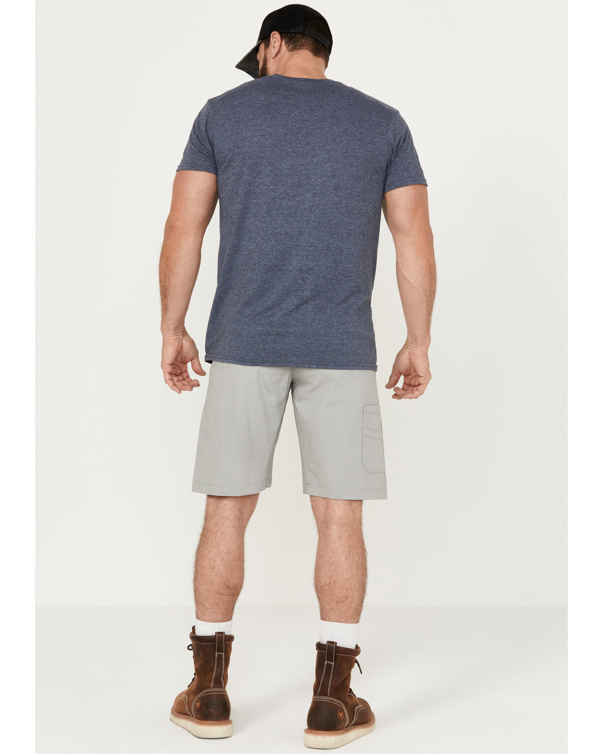 Image #3 - Dickies Men's 11" Cooling Utility Work Shorts, Grey, hi-res
