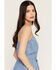 Image #2 - Idyllwind Women's Rowan Tiered Denim Mini Dress, Medium Wash, hi-res