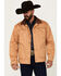 Image #1 - Resistol Men's Journey Solid Canvas Button-Down Jacket, Camel, hi-res