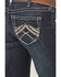 Image #4 - Ariat Women's Low Rise Rosy Whipstitch Bootcut Jeans, Blue, hi-res
