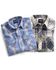 Image #3 - Wrangler Men's Assorted Long Sleeve Western Shirt - Big & Tall, Stripe, hi-res