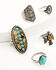 Image #1 - Shyanne Women's Bisbee Falls Thunderbird 5-Piece Ring Set, Silver, hi-res