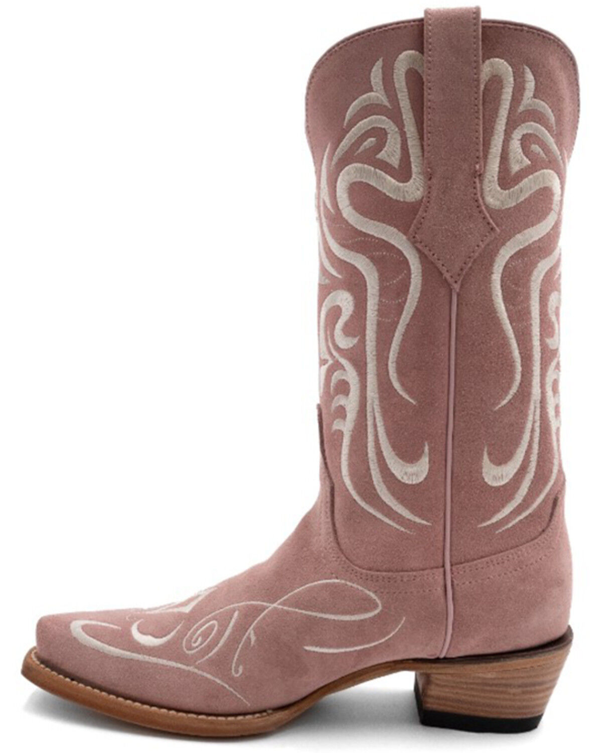 Image #3 - Ferrini Women's Belle Western Boots - Snip Toe, Pink, hi-res