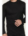 Image #2 - Hawx Men's Midweight Baselayer Crew Thermal Work Shirt, Black, hi-res