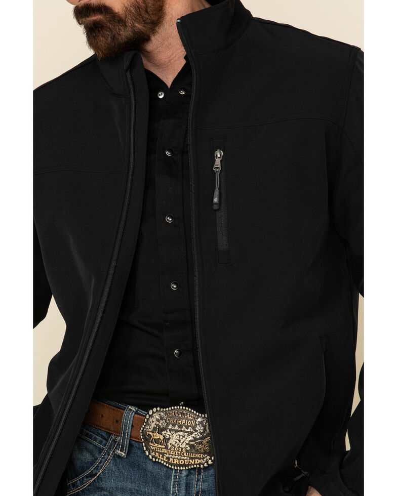 Cody James Core Men's Black Steamboat Softshell Bonded Jacket - Big , Black, hi-res