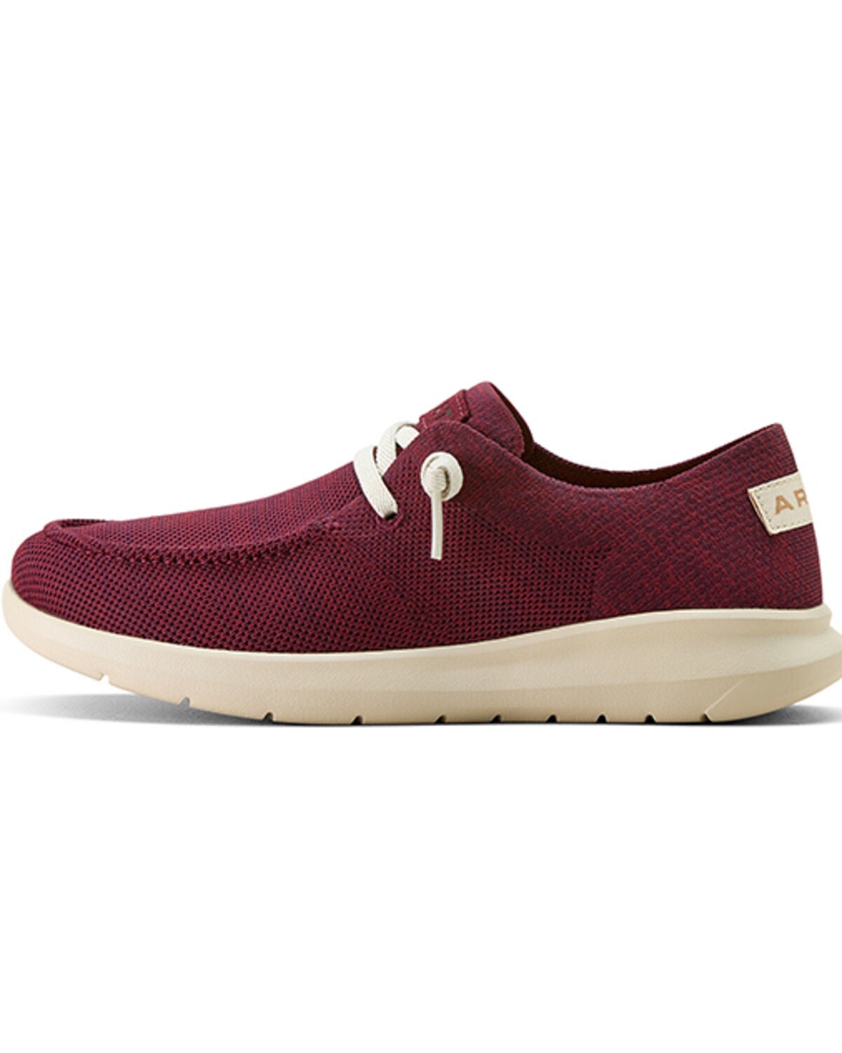 Image #4 - Ariat Women's Hilo Casual Shoes - Moc Toe, Burgundy, hi-res