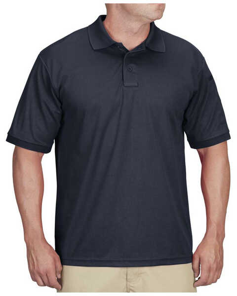 Propper Men's Solid Uniform Short Sleeve Work Polo Shirt , Navy, hi-res