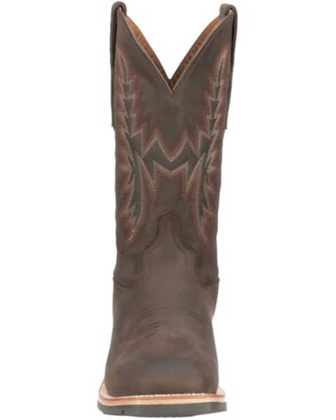 Lucchese Men's Rudy Waterproof Western Boots - Broad Square Toe, Brown, hi-res