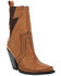 Image #1 - Dan Post Women's Zipper Western Booties - Snip Toe, , hi-res