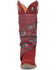 Image #3 - Dingo Women's Rhapsody Western Boots - Round Toe, Red, hi-res