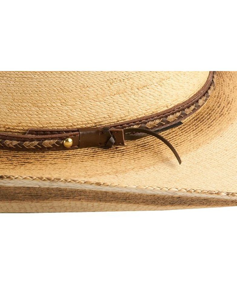 Jason Aldean Men's Georgia Boy Palm Leaf Cowboy Hat , Natural, hi-res