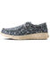 Image #2 - Ariat Men's Hilo Deerskull Print Casual Shoes - Moc Toe, Grey, hi-res