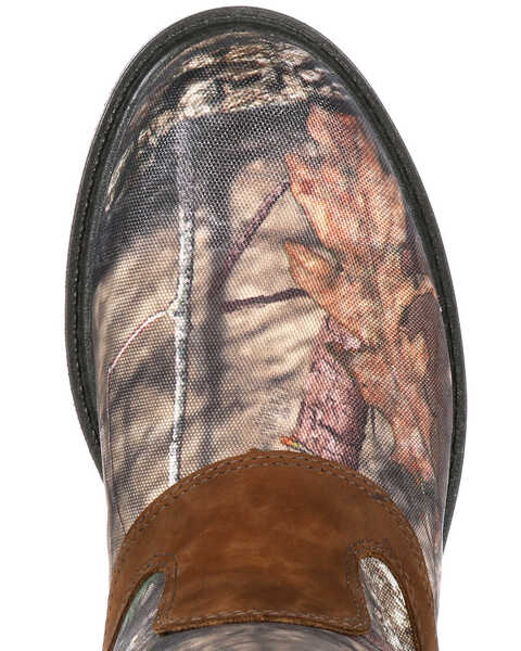 Image #6 - Rocky Men's Low Country Waterproof Snake Boots - Round Toe, Camouflage, hi-res