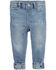 Levi's Infant Girls' 710 Light Wash Star Cuff Skinny Jeans, Blue, hi-res