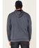 Image #4 - Tin Haul Men's Geometric Abstract Logo Hooded Sweatshirt , Blue, hi-res