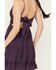 Image #4 - Shyanne Women's Lace Crochet Mini Dress, Purple, hi-res