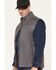 Image #2 - Forge Workwear Men's FR Ripstop Softshell Vest, Grey, hi-res