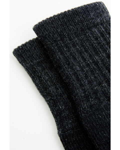 Image #2 - Cody James Men's Dark Gray Wool Boot Sock , Dark Grey, hi-res