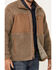 Image #3 - Ariat Men's Odessa Sherpa Lightweight Jacket, Brown, hi-res