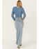 Image #3 - Levi's Premium Women's Ankle Column Denim Skirt, Light Wash, hi-res