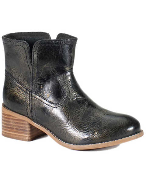 Diba True Women's Walnut Grove Short Boots - Round Toe , Black, hi-res