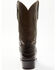 Image #5 - Cody James Black 1978® Men's Chapman Exotic Caiman Belly Western Boots - Round Toe, Chocolate, hi-res