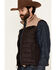 Image #2 - Hooey Men's Colorblock Packable Puffer Vest, Brown, hi-res