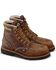 Thorogood Men's Crazyhorse Made In The USA Waterproof Work Boots - Steel Toe, Brown, hi-res