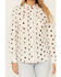 Image #3 - Wrangler Retro Women's Rose Print Long Sleeve Western Flannel Shirt , White, hi-res