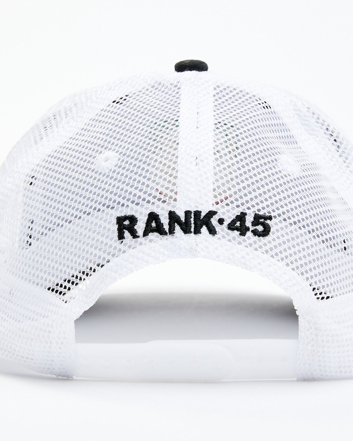 Image #3 - RANK 45® Men's Mexico Flag Shield Patch Mesh-Back Ball Cap, Black, hi-res