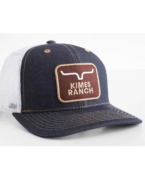 Kimes Ranch Men's Gilroy Trucker Cap , Blue, hi-res