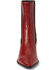 Image #4 - Matisse Women's Keith Snake Print Booties - Snip Toe, Red, hi-res