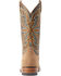 Image #3 - Ariat Men's Sting Western Boots - Broad Square Toe, Beige/khaki, hi-res