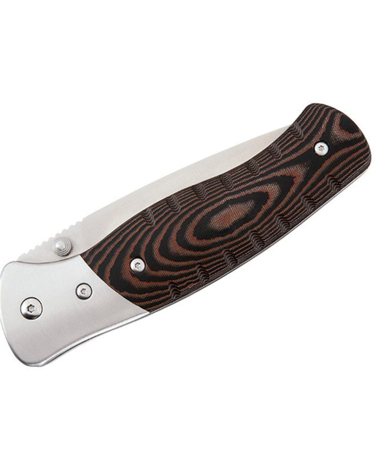 Image #2 - Buck Knives 836 Folding Selkirk Knife, Brown, hi-res