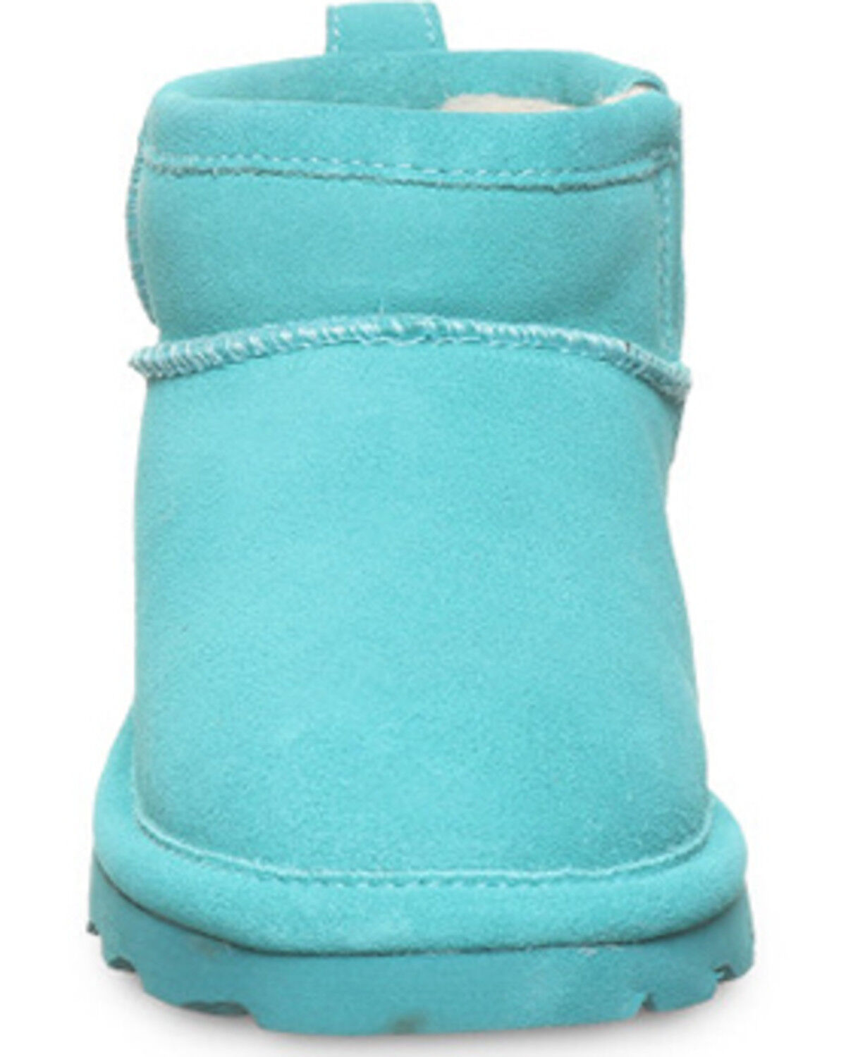 Image #4 - Bearpaw Girls Shorty Causal Boots - Round Toe, Turquoise, hi-res