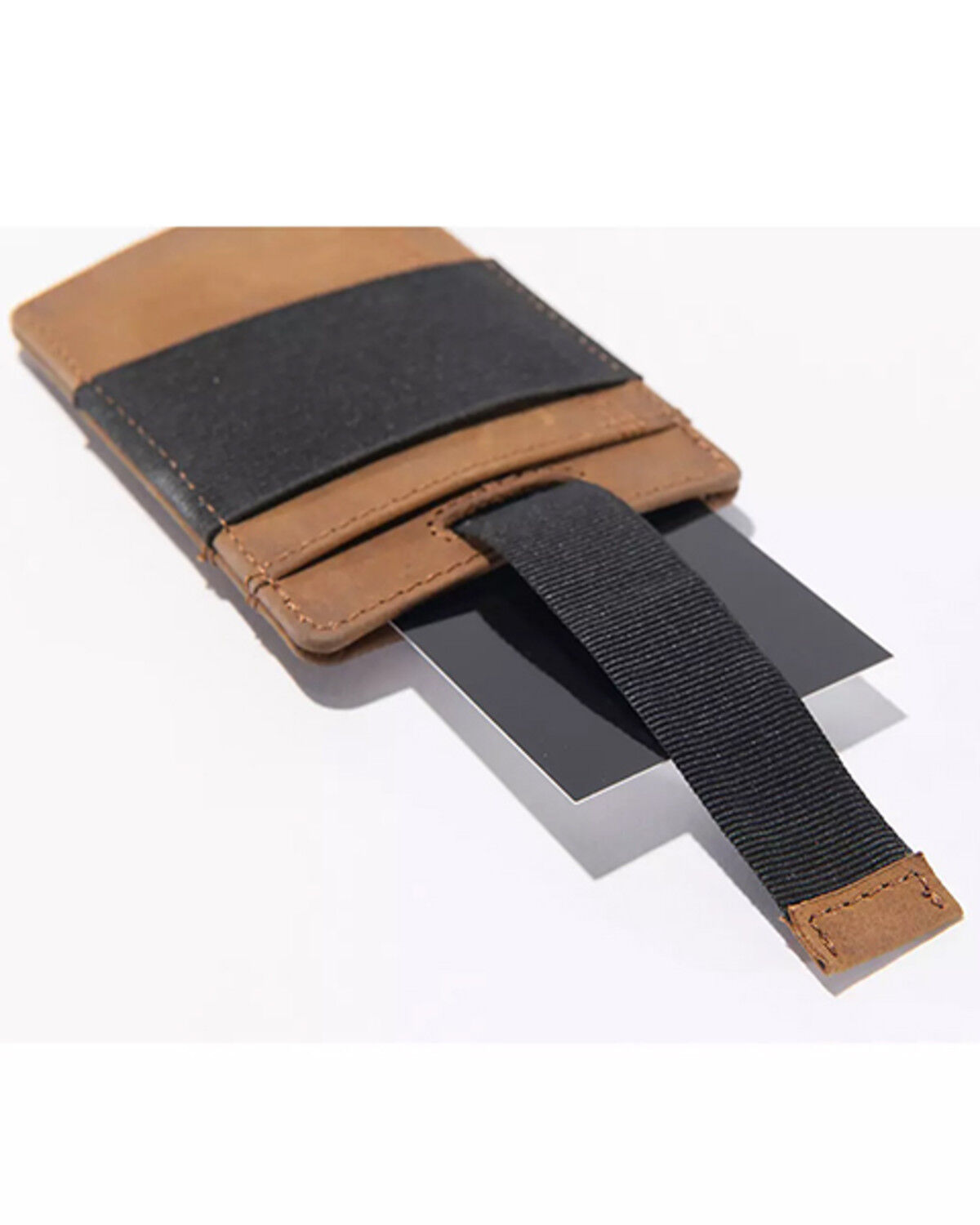 Image #3 - Carhartt Men's Rough Cut Front Pocket Wallet, Brown, hi-res