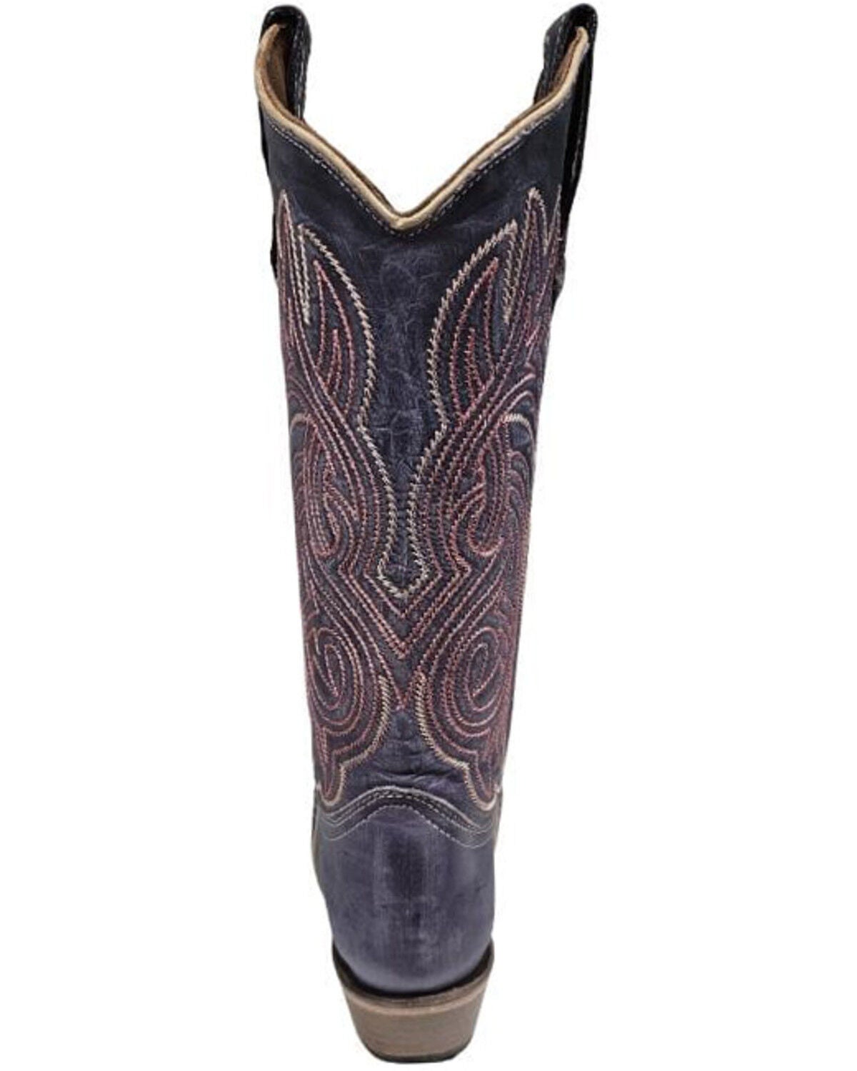 Image #4 - Circle G Women's Embroidered Western Boots - Snip Toe, Lilac, hi-res